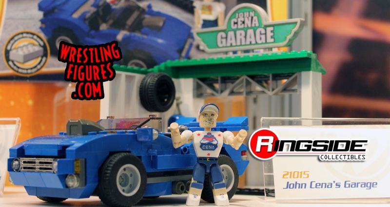 Unreleased WWE Bridge Direct StackDown John Cena's Garage