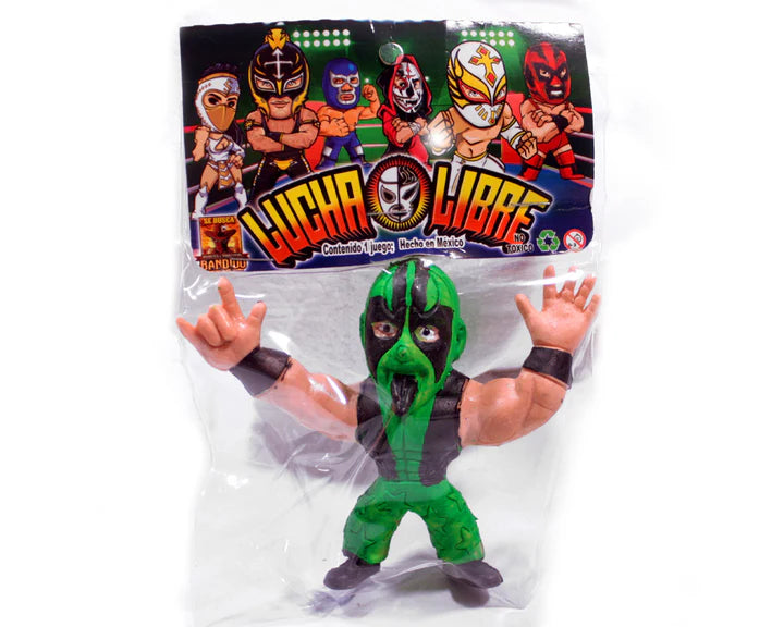 Bandido Juguetes y Didácticos Lucha Libre 4" Fortachones Mr. Iguana