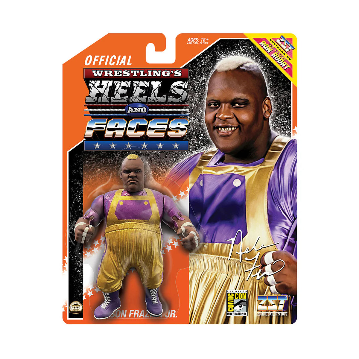 2026 Zombie Sailor's Toys Wrestling's Heels & Faces Nelson Frazier