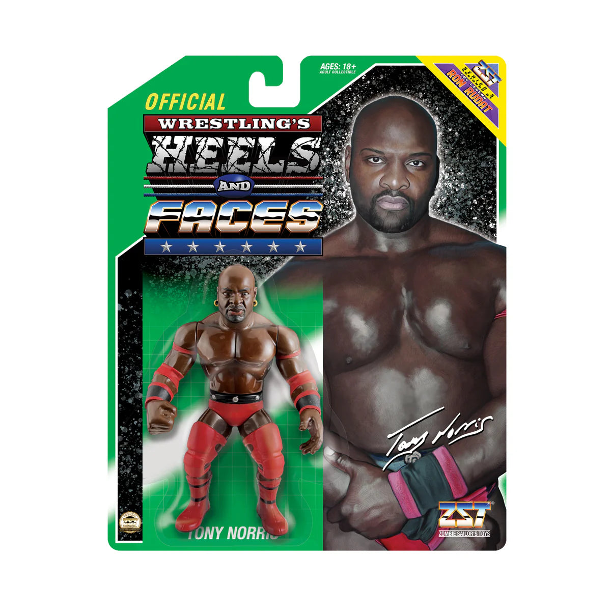 2025 Zombie Sailor's Toys Wrestling's Heels & Faces Series 5 Tony