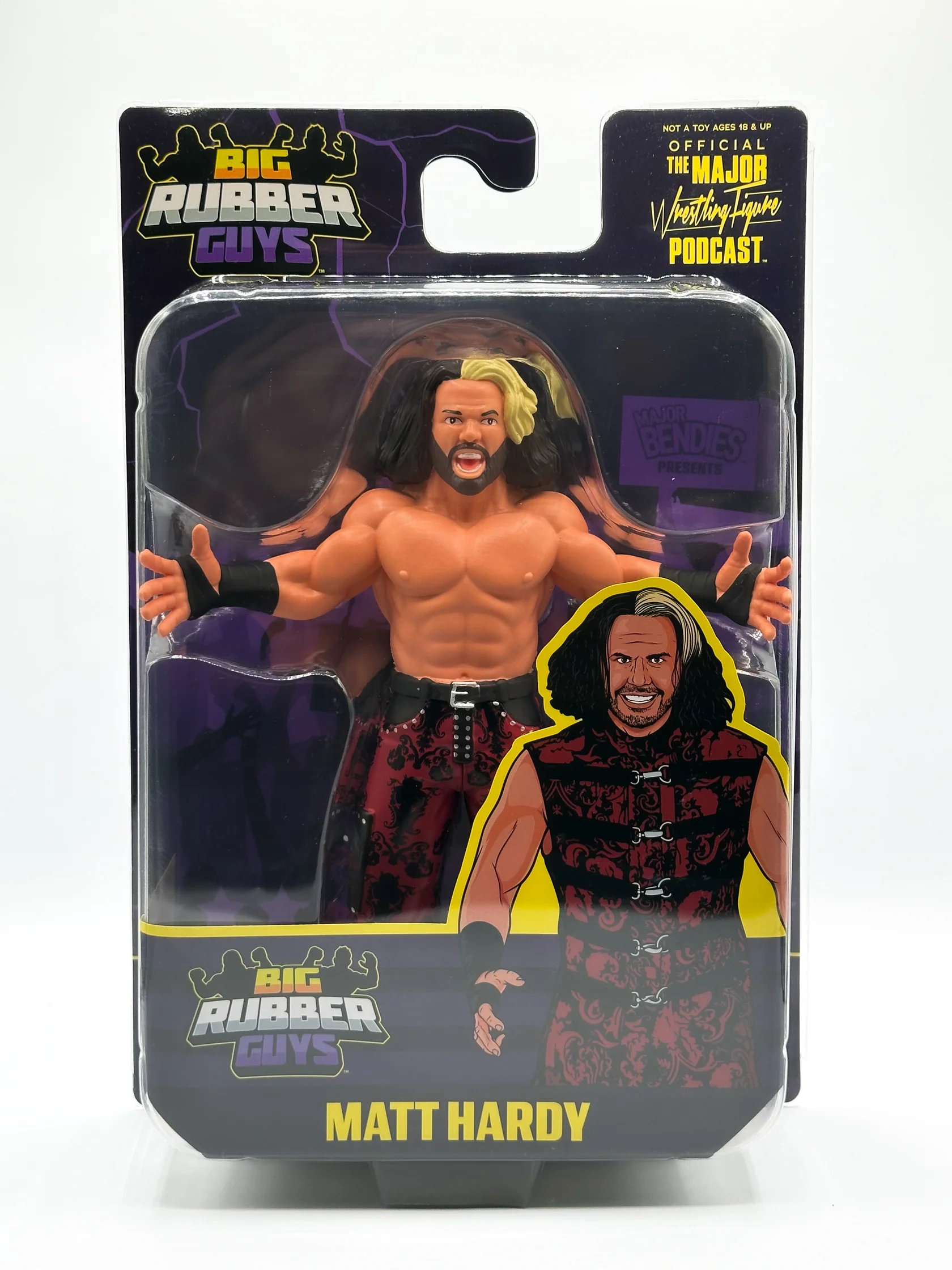 2024 Major Wrestling Figure Podcast Big Rubber Guys Series 8 Matt