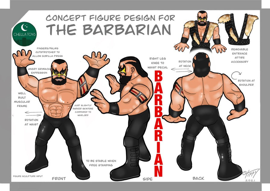 2024 Epic Toys Wrestling Megastars 2-Pack: Powers of Pain
