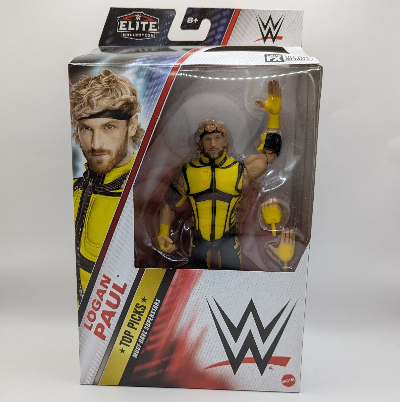 Mattel WWE Elite Action Figure & Accessori, Serie #106 Sami Zayn 6 da collezione con 25 punti di articolazione e mani intercambiabili Mattel WWE Elite Action Figure & Accessori, Serie #106 Sami Zayn 6 da collezione con 25 punti di articolazione e mani intercambiabili