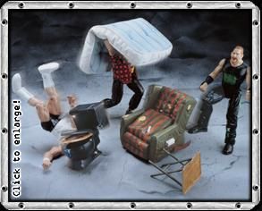 2000 WWF Jakks Pacific Grapple Gear Series 5: Break Down In Your House #2