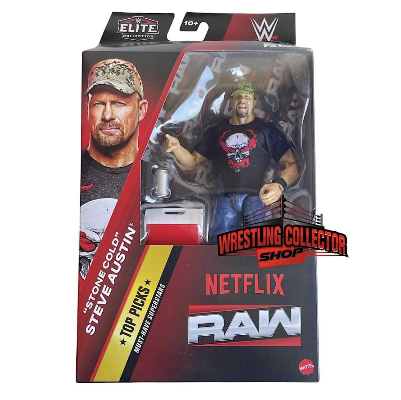 2025 WWE Mattel Elite Collection Top Picks Stone Cold Steve Austin