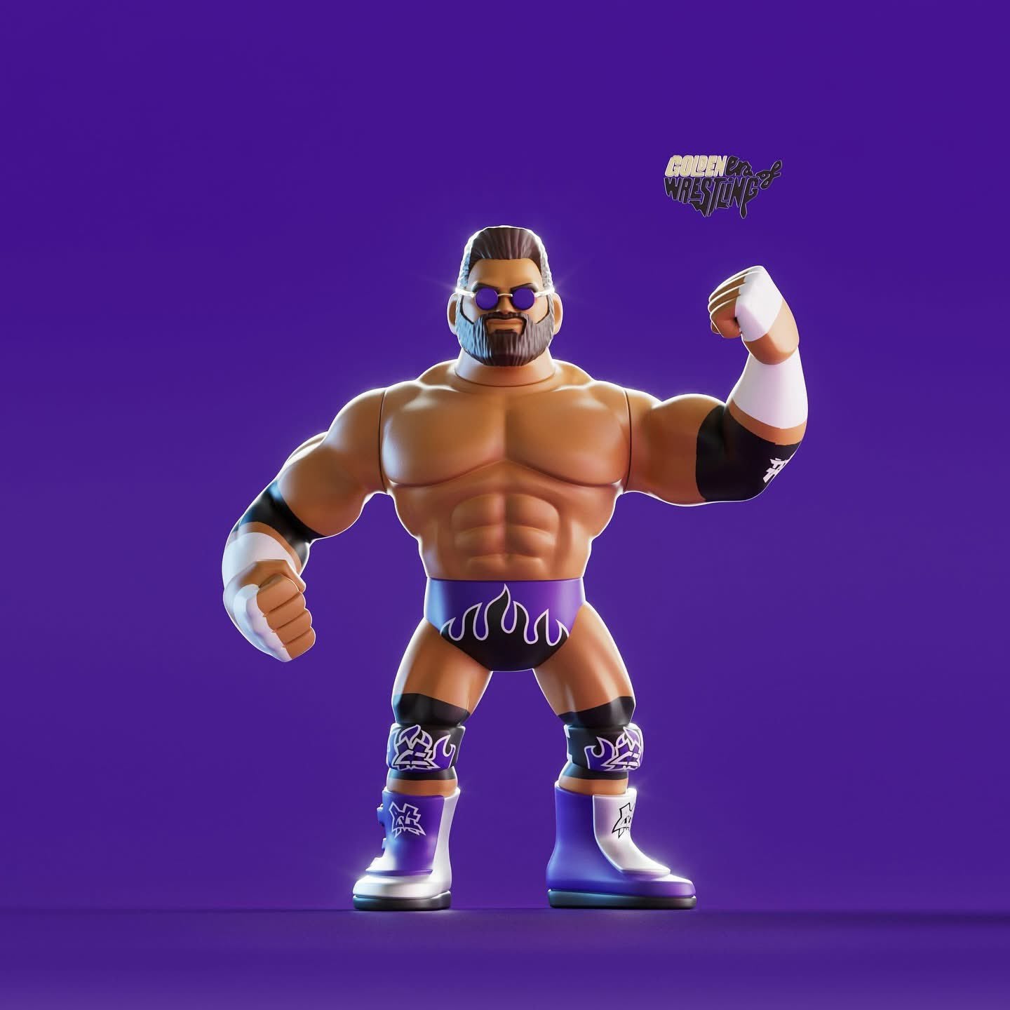 Nerd Closet Mat Maniacs Series 2 Major Players: Brian Myers & Matt Cardona