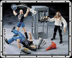 2000 WWF Jakks Pacific Grapple Gear Series 4: Parking Lot Pandemonium