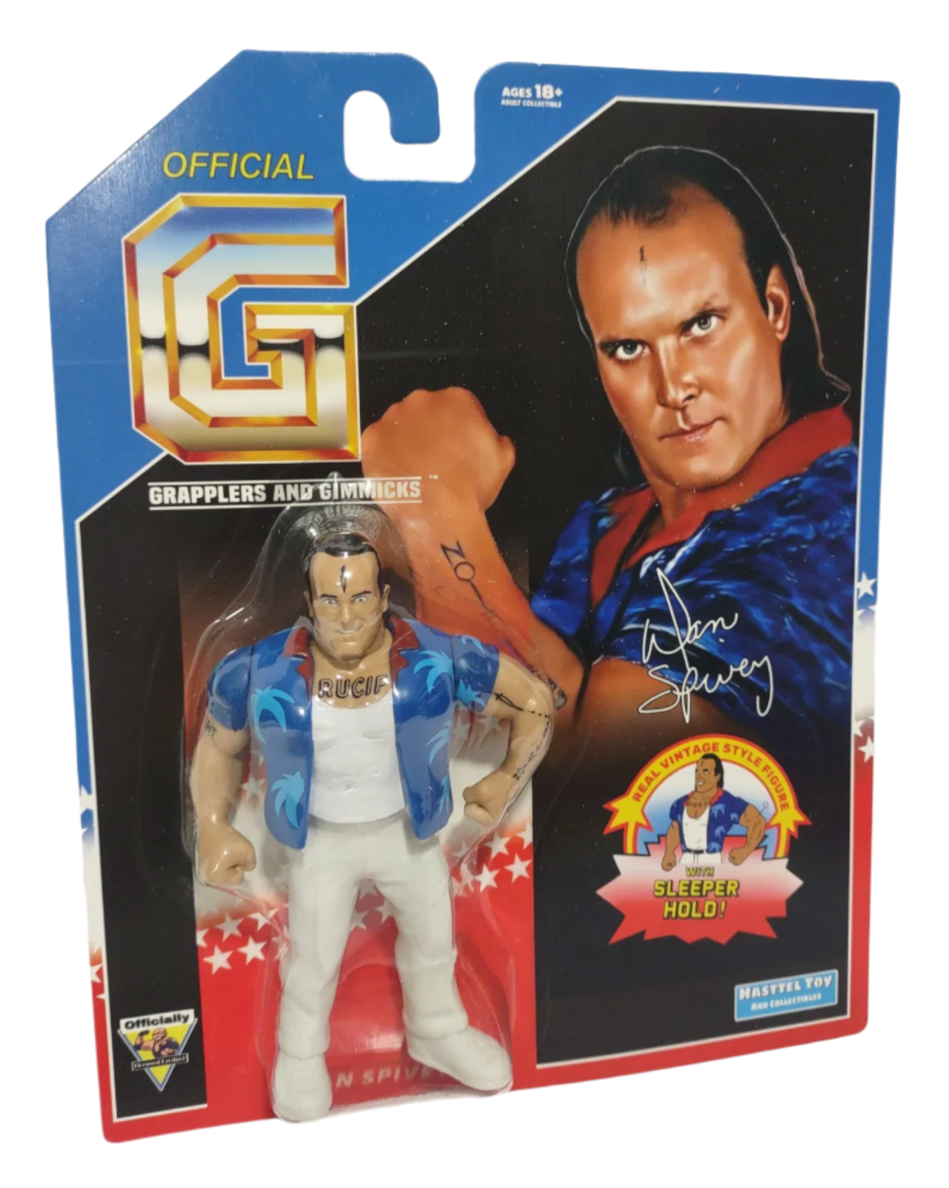 2025 Hasttel Toy Grapplers & Gimmicks Dan Spivey [Waylon Mercy 2025 Hasttel Toy Grapplers & Gimmicks Dan Spivey [Waylon Mercy