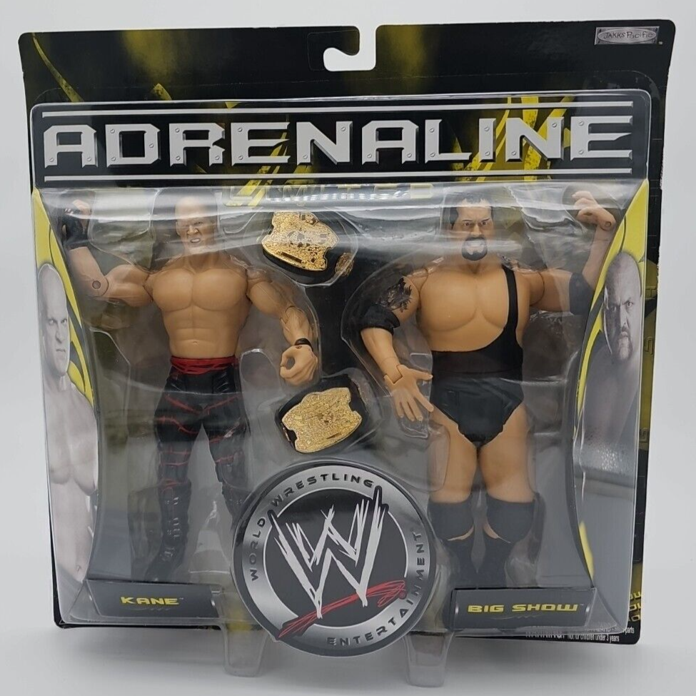 2006 WWE Jakks Pacific Adrenaline Limited Kane & Big Show 2006 WWE Jakks Pacific Adrenaline Limited Kane & Big Show