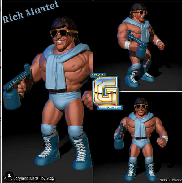 2025 Hasttel Toy Grapplers & Gimmicks Limited Edition Rick "The Model" Martel