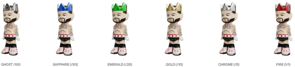 2026 Ghostwrite 100% SummerSlam Rivals Volume 1 CM Punk