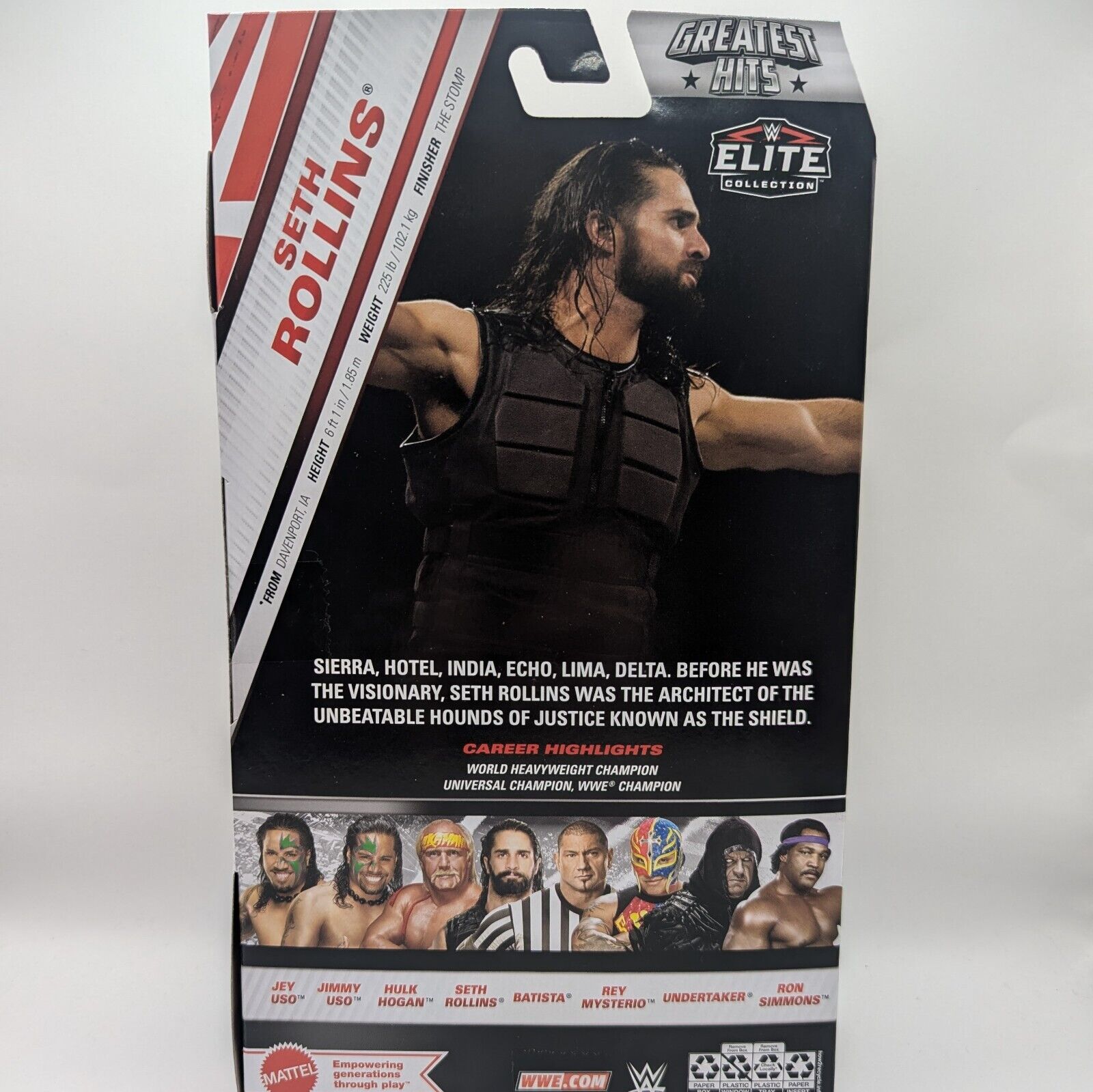 2025 WWE Mattel Elite Collection Greatest Hits Series 7 Seth