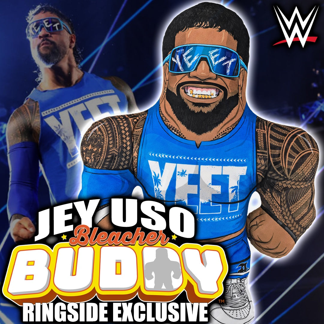 2025 WWE Uncanny Brands 24" Bleacher Buddies Jey Uso