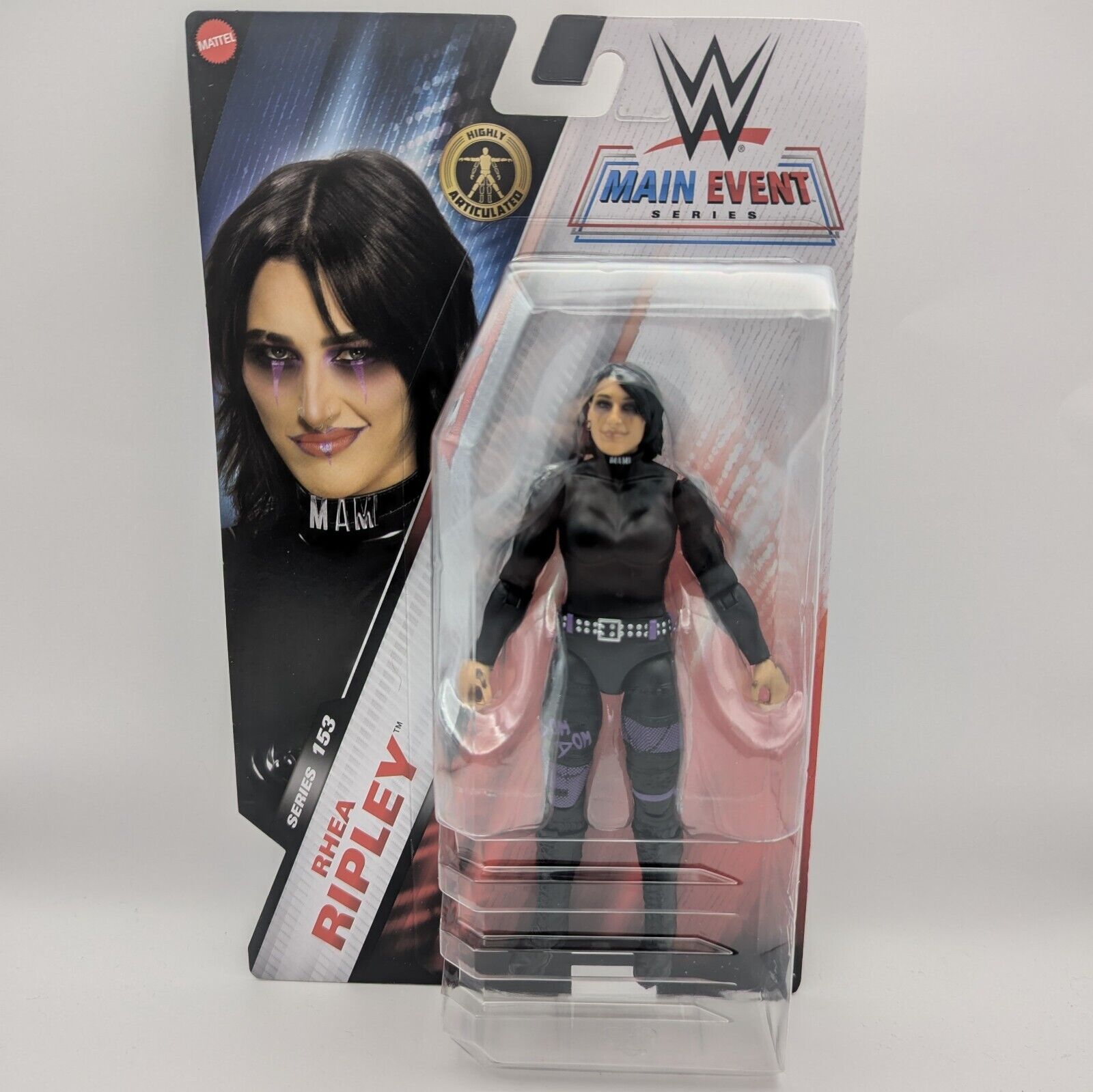 ミスリプリー　MISS REPLEY 2024 WWE Mattel Main Event Series 153 Rhea Ripley – Wrestling