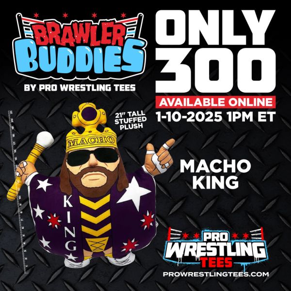 2025 Pro Wrestling Tees Brawler Buddies "Macho King" Randy Savage