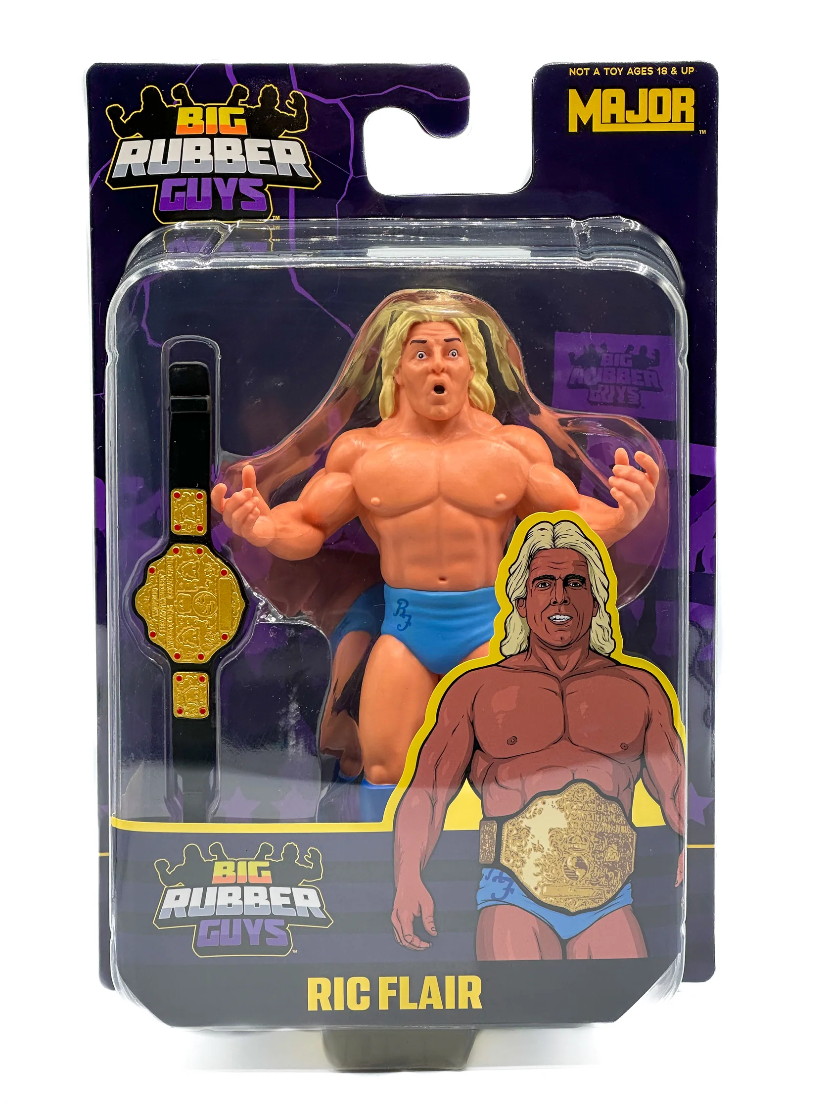 2025 MAJOR Big Rubber Guys Ric Flair [With Blue Trunks 2025 MAJOR Big Rubber Guys Ric Flair [With Blue Trunks
