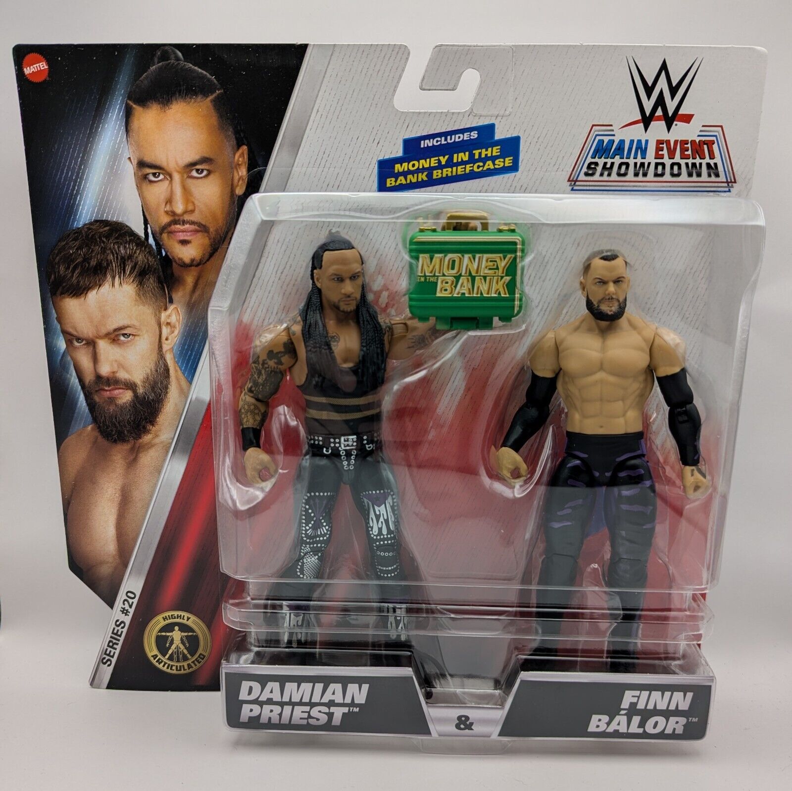 2024 WWE Mattel Main Event Showdown Series 20 Damian Priest & Finn