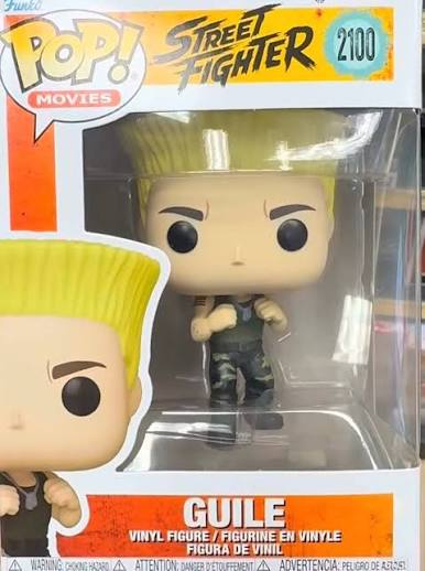 2026 Funko POP! Vinyls 2100 Guile
