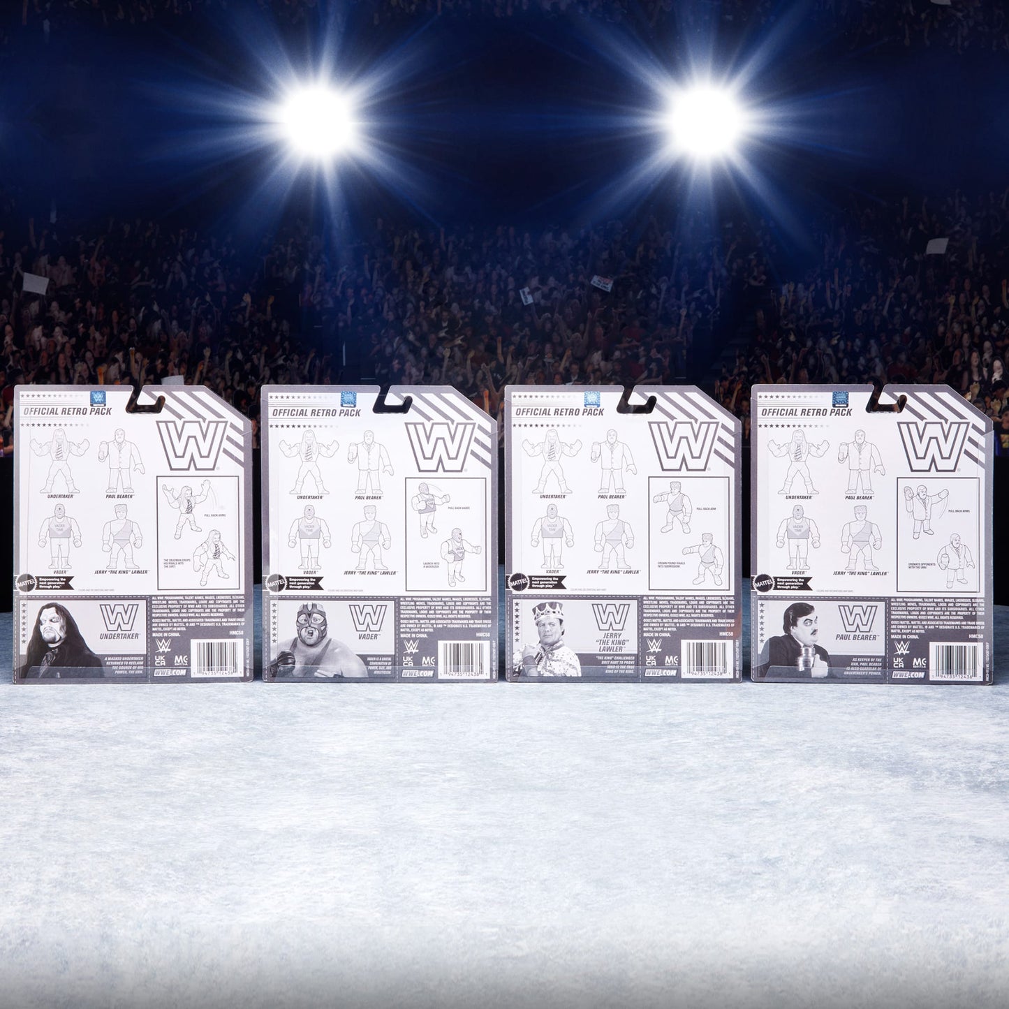 2023 WWE Mattel Creations Exclusive Retro Series 14 Paul Bearer