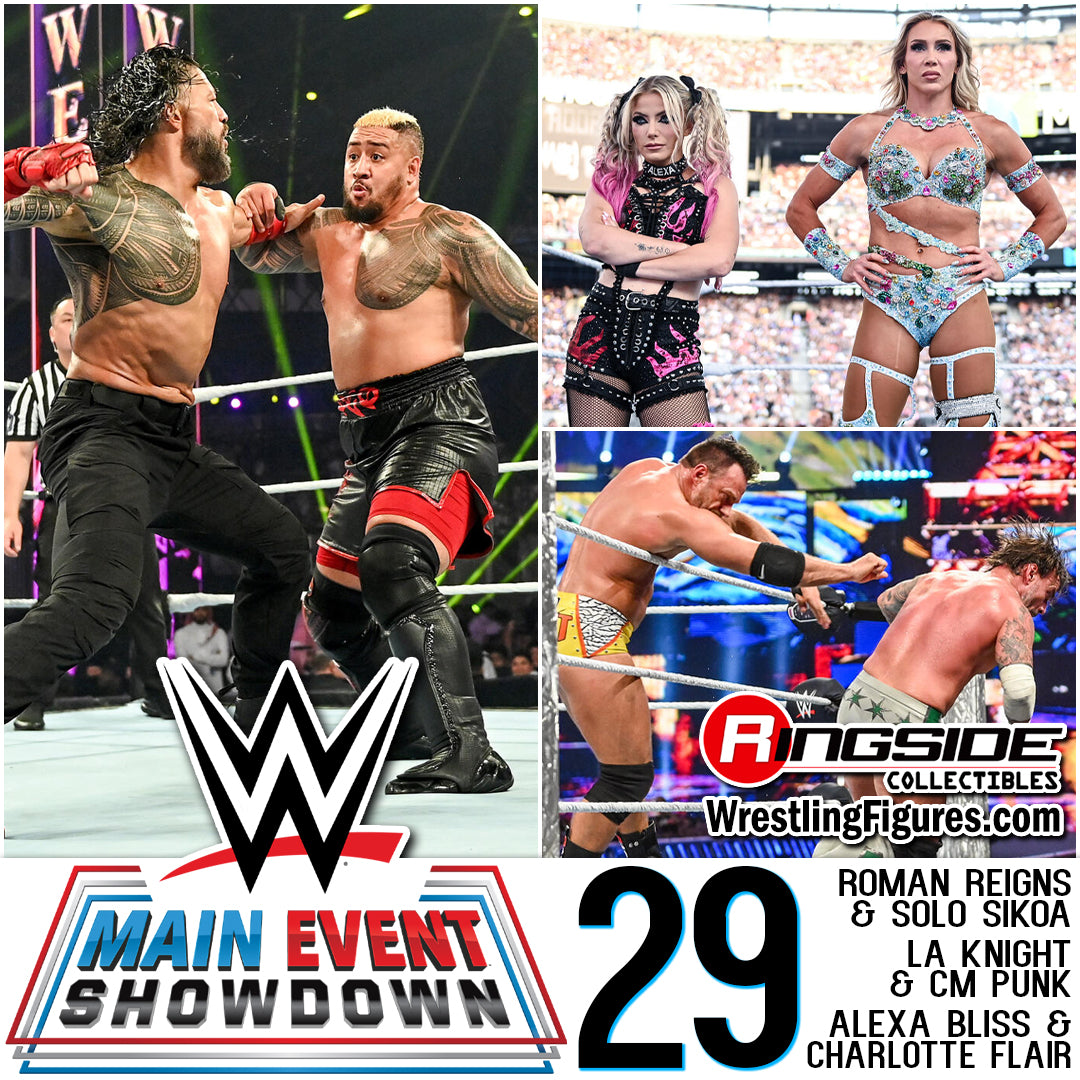 2026 WWE Mattel Main Event Showdown Series 29 Alexa Bliss & Charlotte Flair