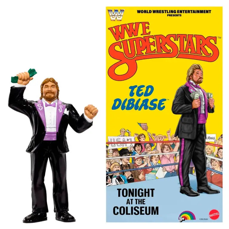 2026 Mattel LJN WWE Superstars Series 4 Ted DiBiase