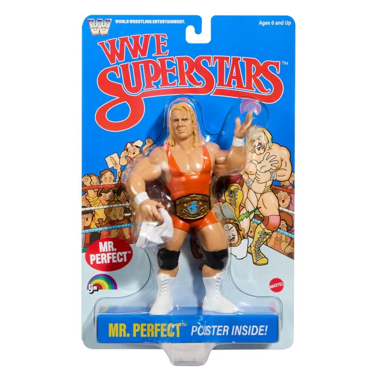 2026 Mattel LJN WWE Superstars Series 4 Mr. Perfect – Wrestling