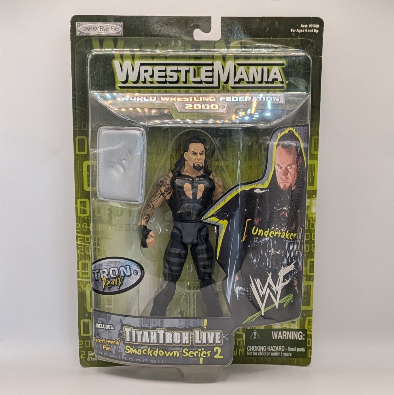 1999 WWF Jakks Pacific Titantron Live Smackdown Series 2 Undertaker