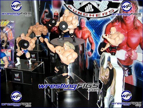 Unreleased WWE Jakks Pacific Power Pumpin' Punchers Brock Lesnar