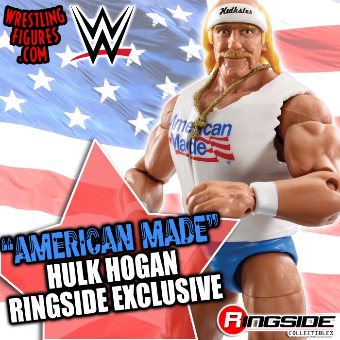 2015 WWE Mattel Elite Collection Ringside Exclusive "American Made" Hulk Hogan