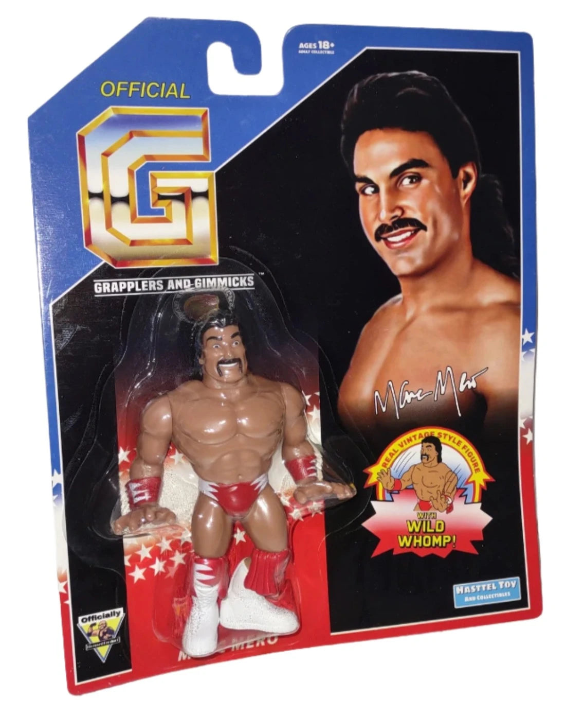 2024 Hasttel Toy Grapplers & Gimmicks Marc Mero – Wrestling Figure