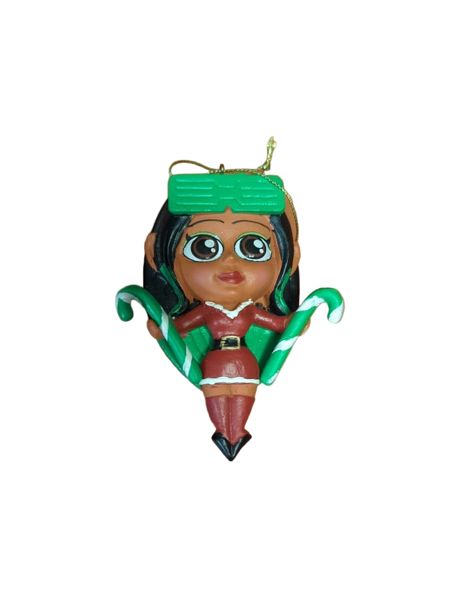 2018 WWE Elf Ornaments Naomi