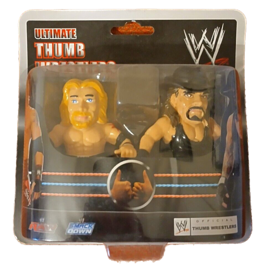 2008 WWE IMC Toys Ultimate Thumb Wrestlers 2-Pack: Edge & Undertaker