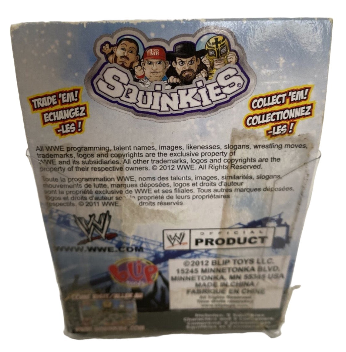 2012 WWE Blip Toys Squinkies Sheamus vs. John Cena 2-Pack