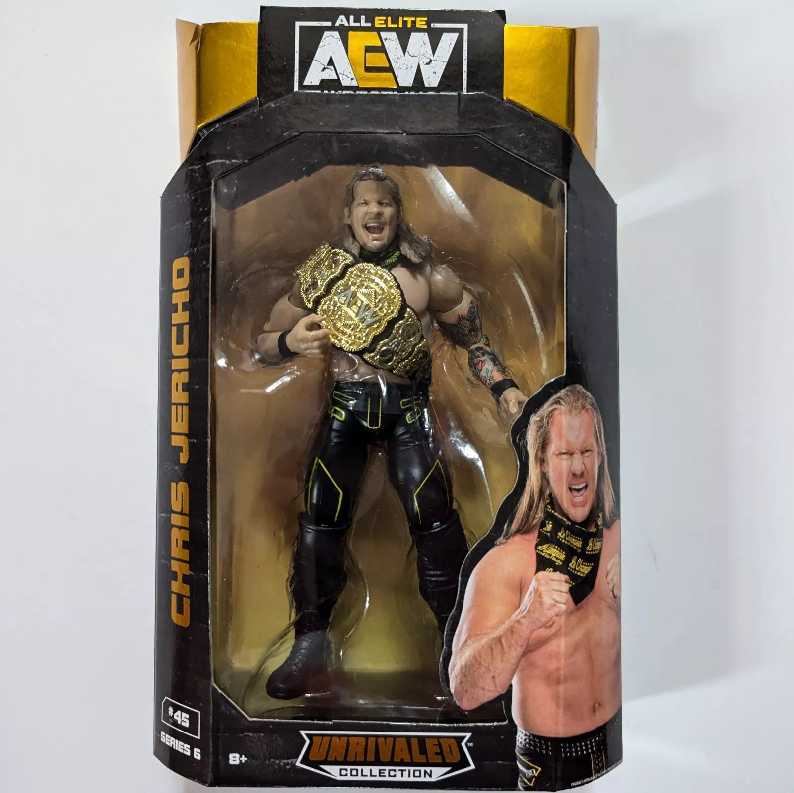 2021 AEW Jazwares Unrivaled Collection Series 6 #45 Chris Jericho 2021 AEW Jazwares Unrivaled Collection Series 6 #45 Chris Jericho