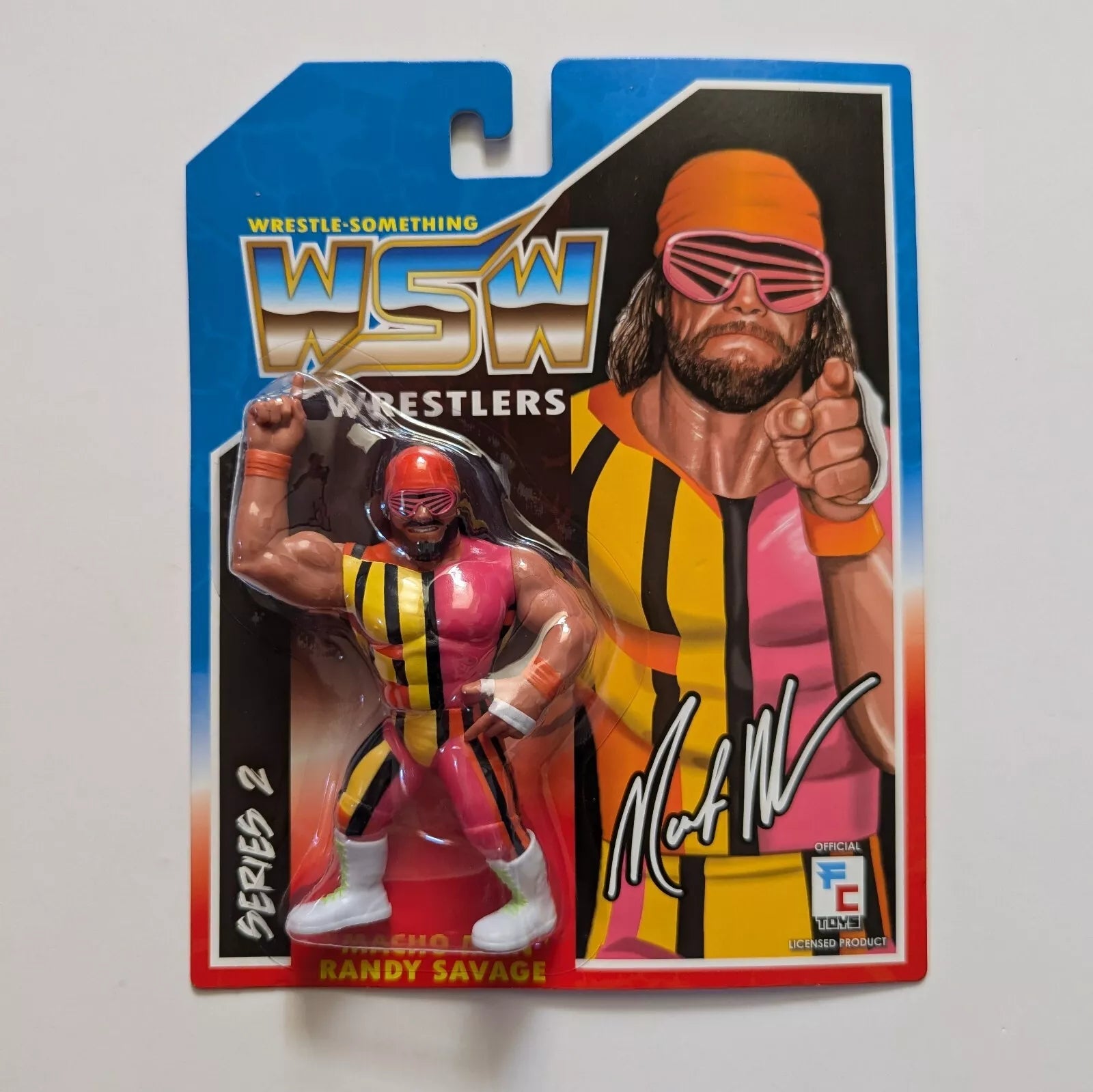 Jada Toys 1:24 Hollywood Rides – Ford Bronco 1973 Arancione Con Figura Macho Man Randy Savage WWE