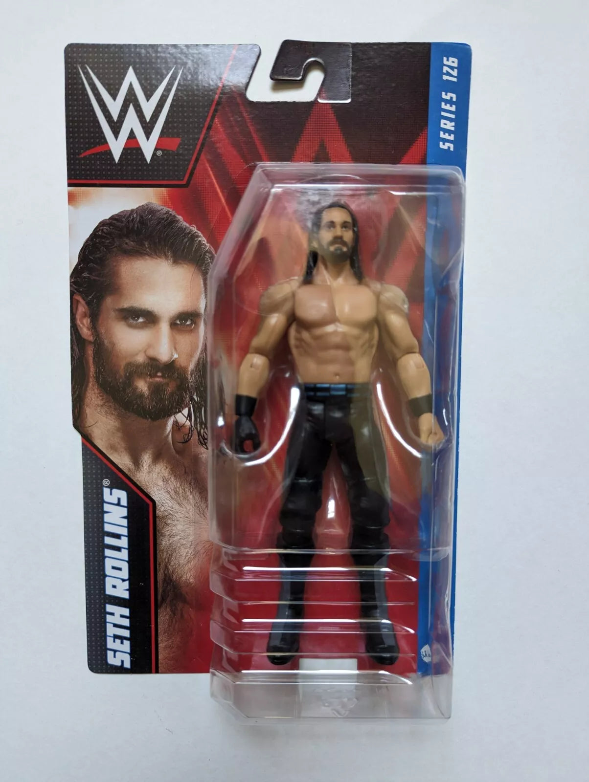 WWE Seth Rollins Action Figure Wave 126 – Superstar Scalata 15 Cm Con Dettagli Realistici True FX, Action Figure Da Collezione