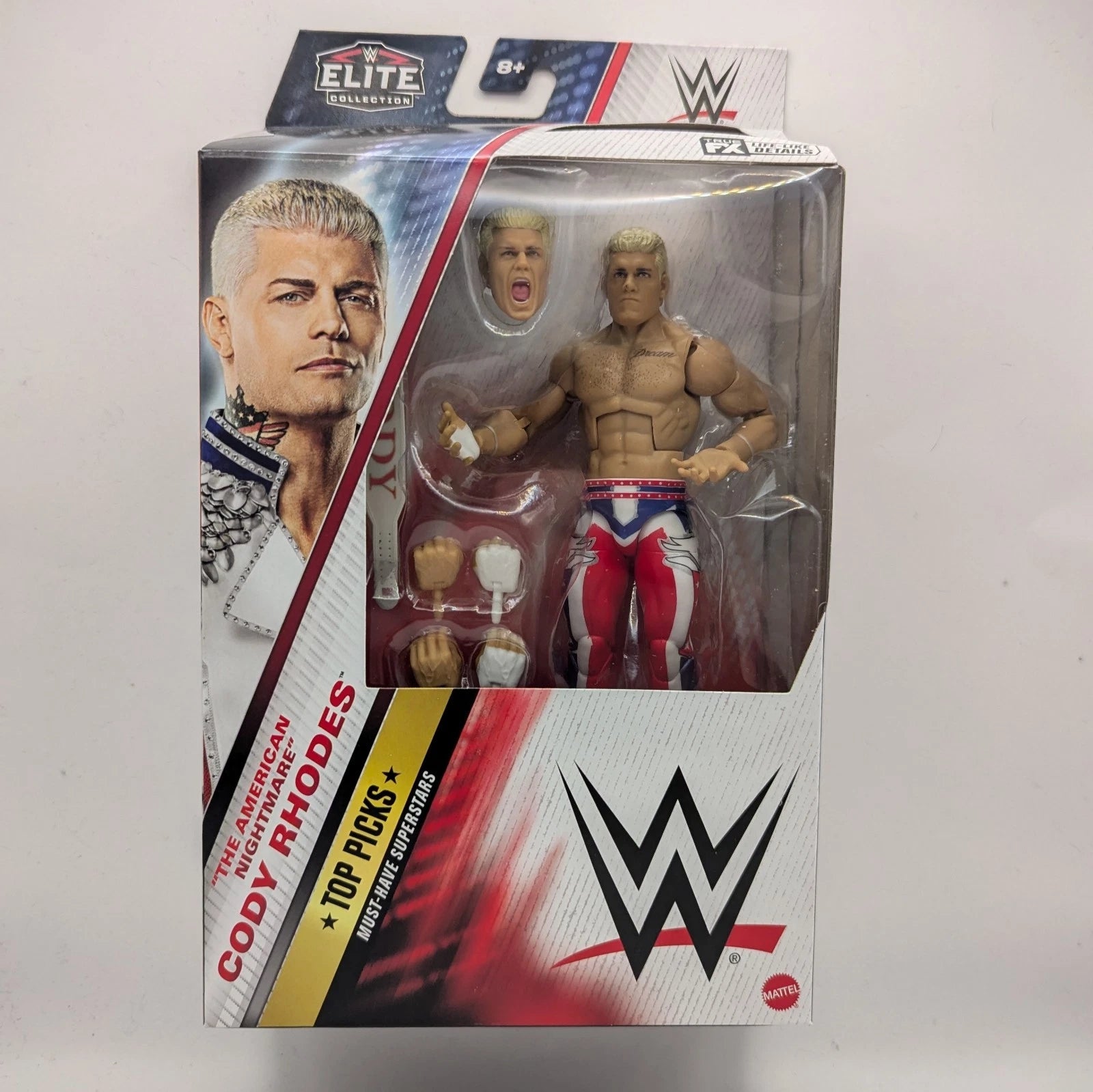 2025 WWE Mattel Elite Collection Top Picks Cody Rhodes – Wrestling
