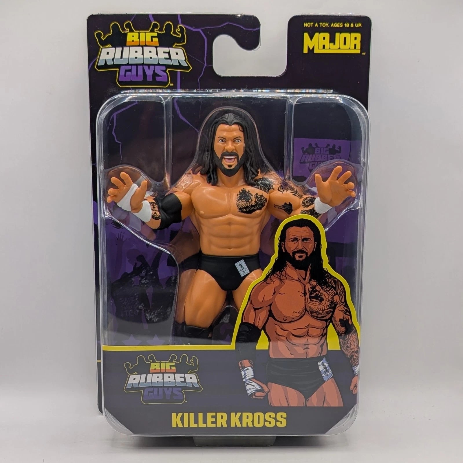 2026 MAJOR Big Rubber Guys Series 15 Killer Kross – Wrestling