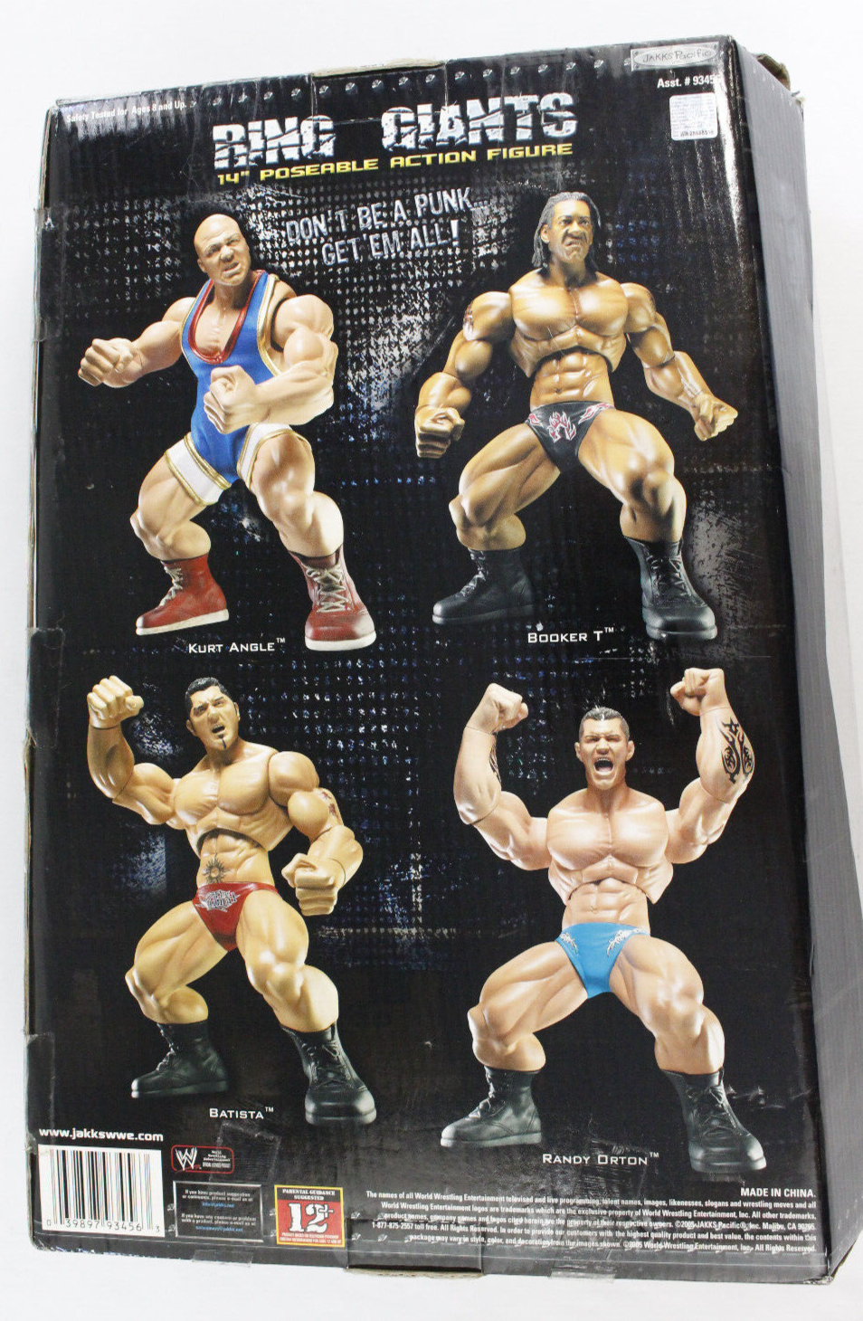 2005 WWE Jakks Pacific Ring Giants Series 2 Batista