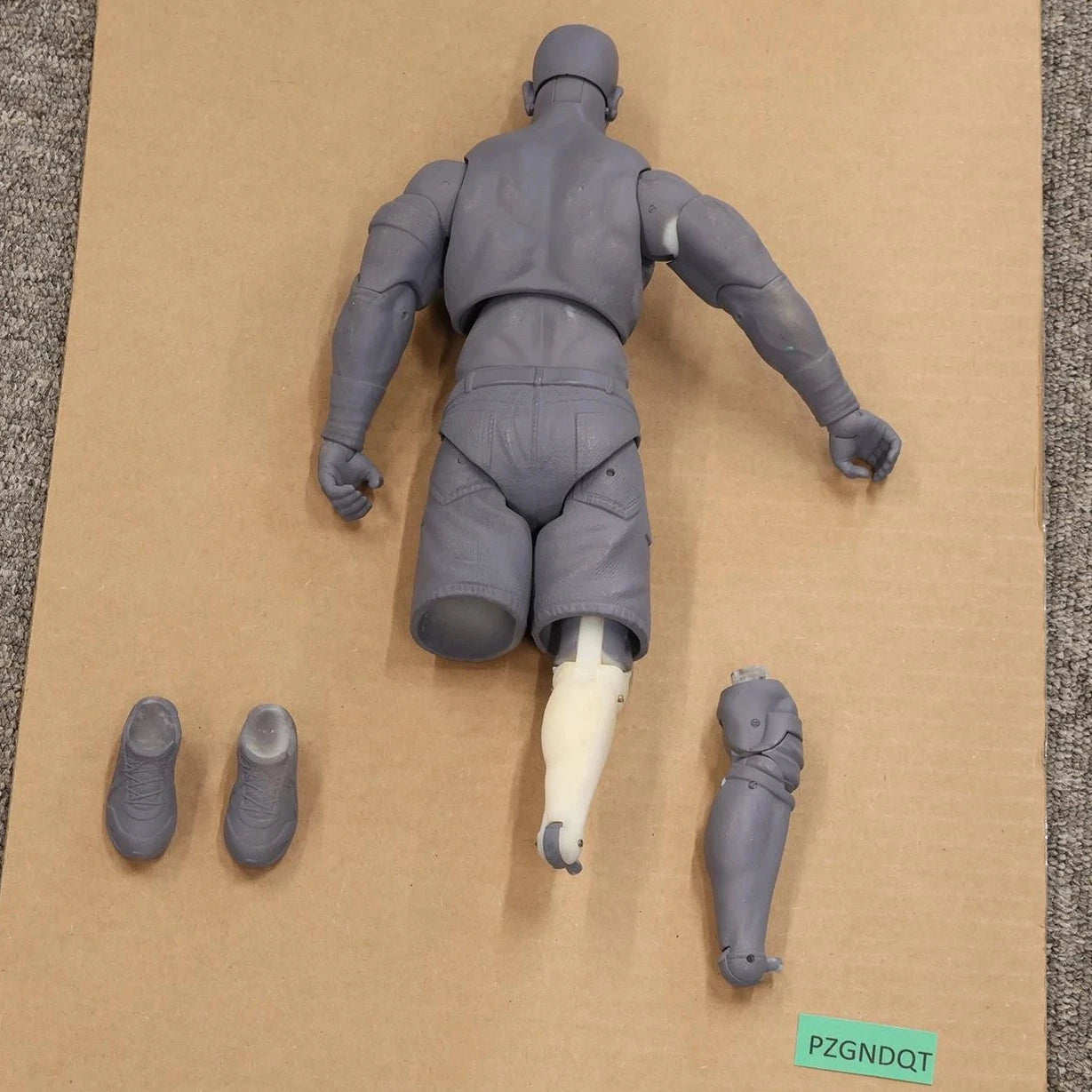 Unreleased WWE Spin Master 12" John Cena