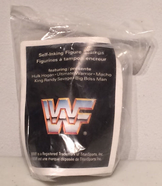 1991 WWF Titan Sports "Macho King" Randy Savage Self-Inking Figure Stamp [Exclusive]
