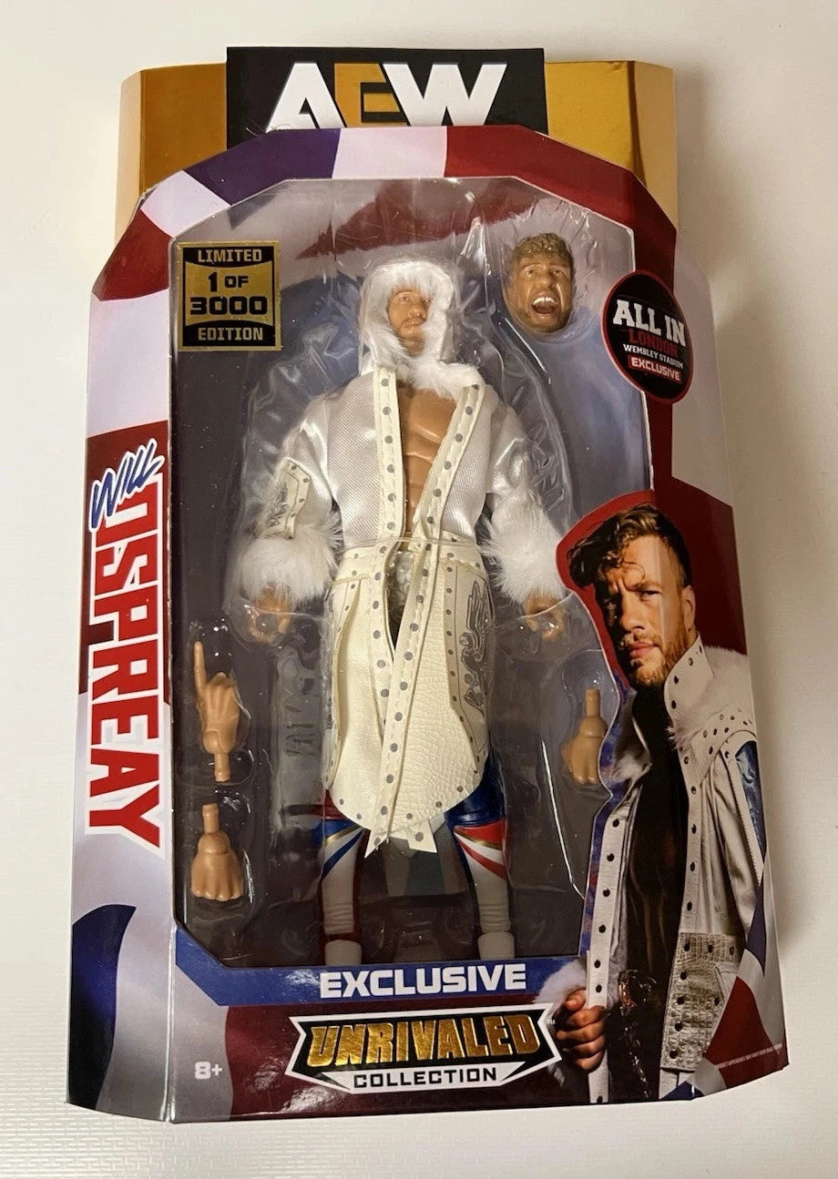 2025 AEW Jazwares Unrivaled Collection All In Exclusive Will