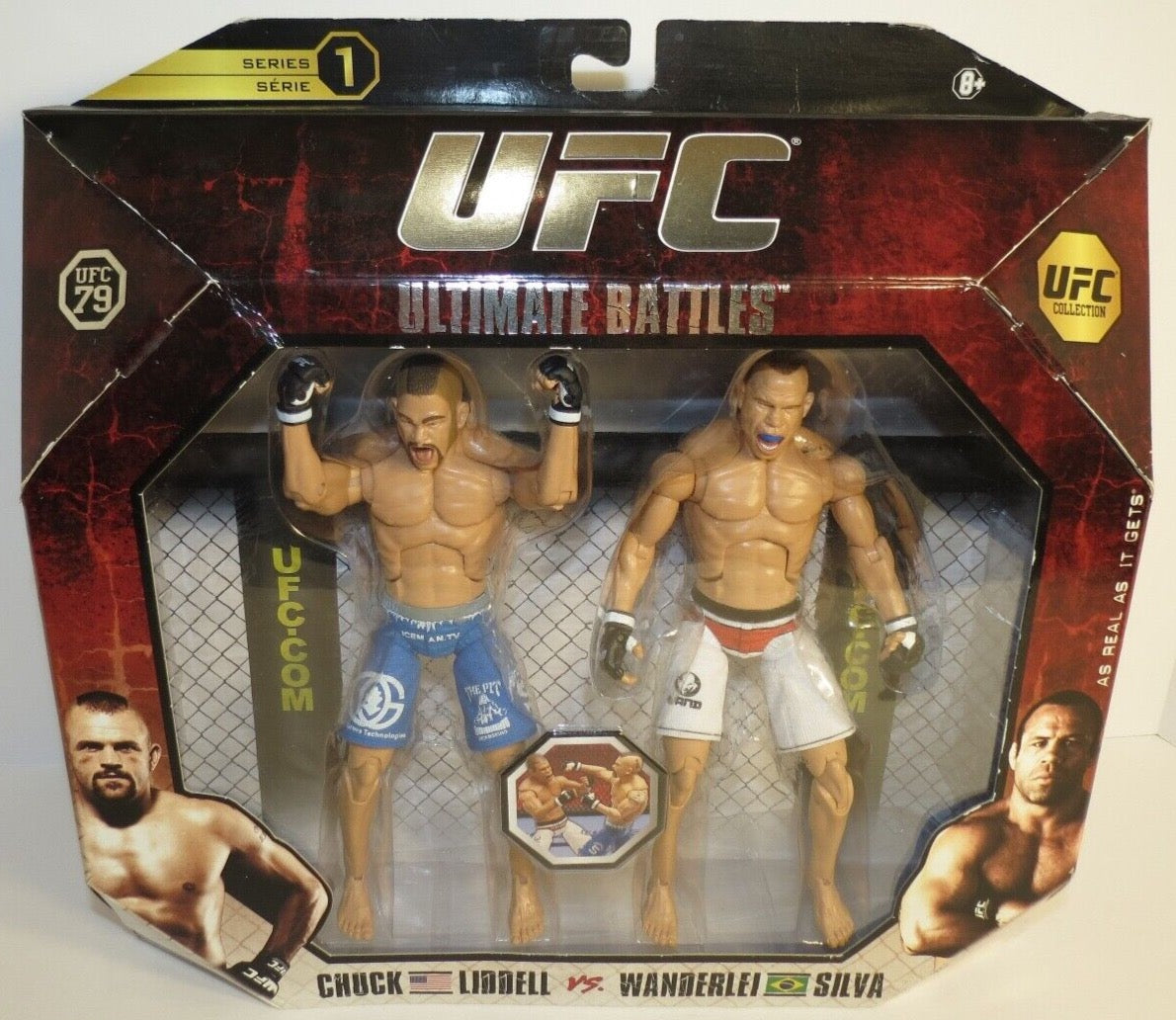 2010 Jakks Pacific UFC 79 Ultimate Battles Series 1: Chuck Liddell 