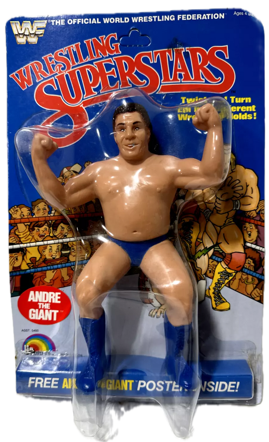1986 WWF LJN Wrestling Superstars Series 3 Andre the Giant [13A-Back Card]