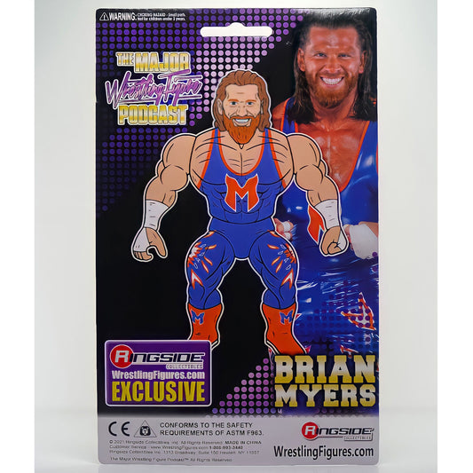 2022 Major Wrestling Figure Podcast Ringside Collectibles Exclusive Brian Myers