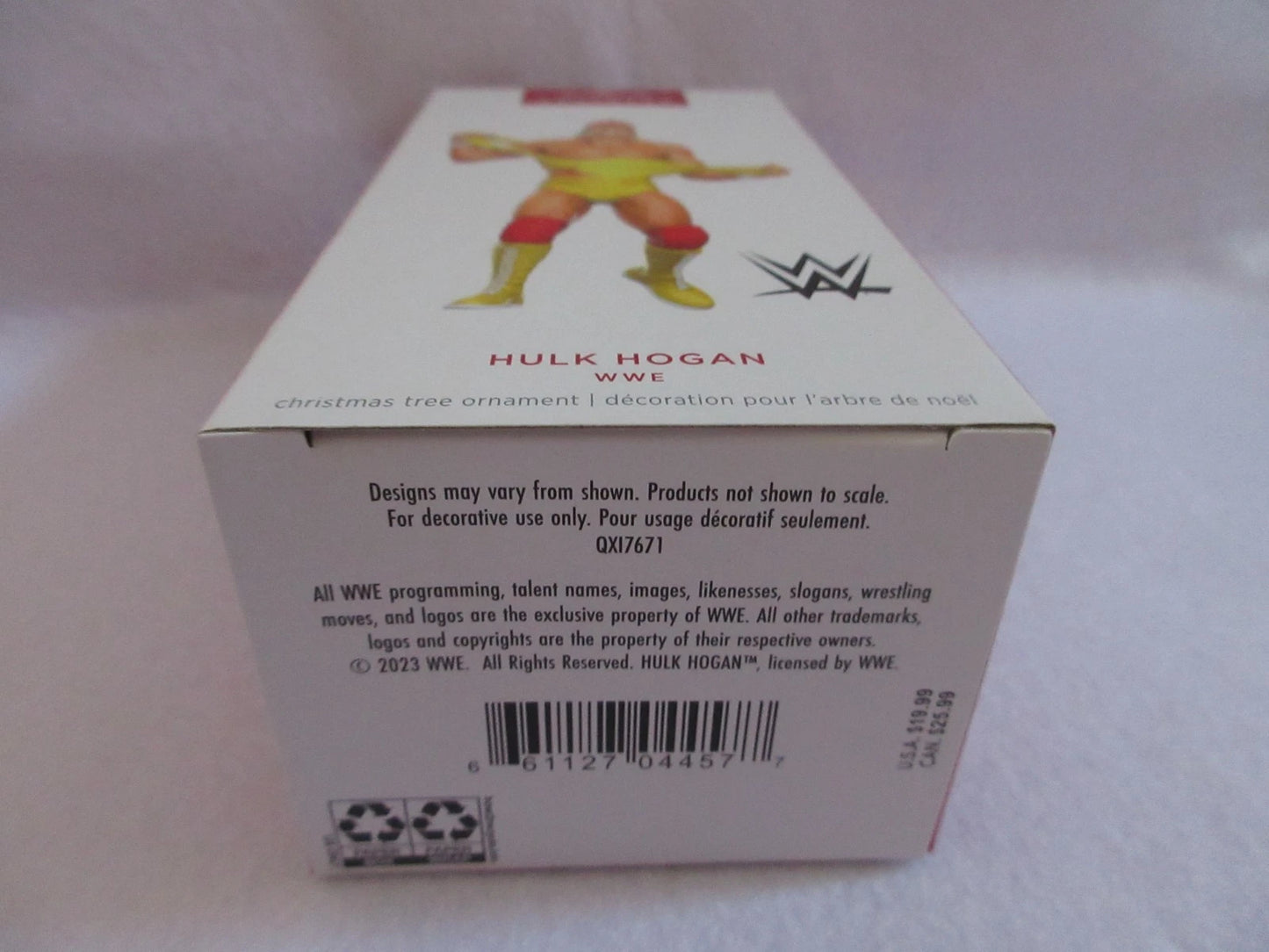 2024 WWE Hallmark Keepsake Ornaments Hulk Hogan