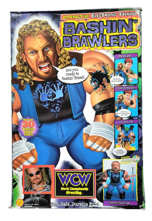 1998 WCW Toy Biz Bashin' Brawlers Series 1 Diamond Dallas Page