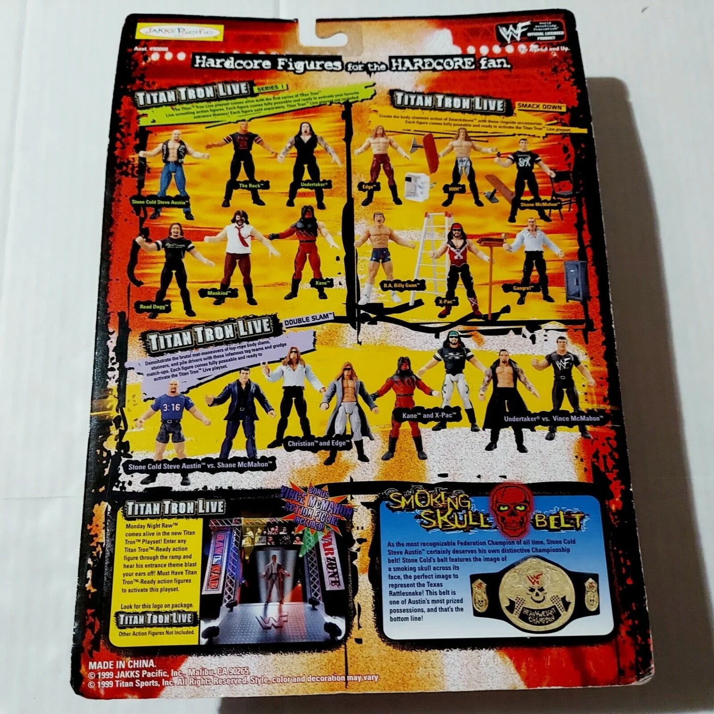 1999 WWF Jakks Pacific Titantron Live Series 1 Undertaker