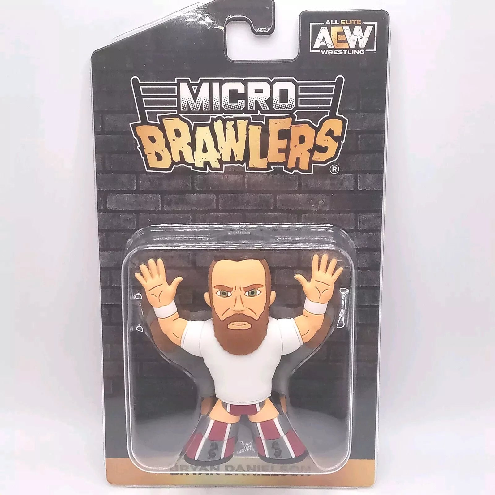 2023 AEW Pro Wrestling Tees Micro Brawlers Limited Edition Bryan 