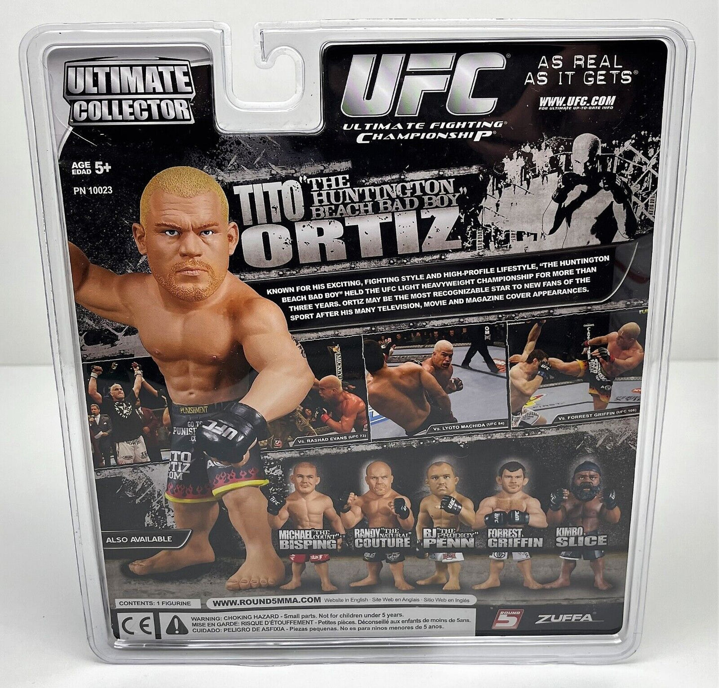 2009 Round 5 UFC Ultimate Collector Series 2 Tito "The Huntington Beach Bad Boy" Ortiz